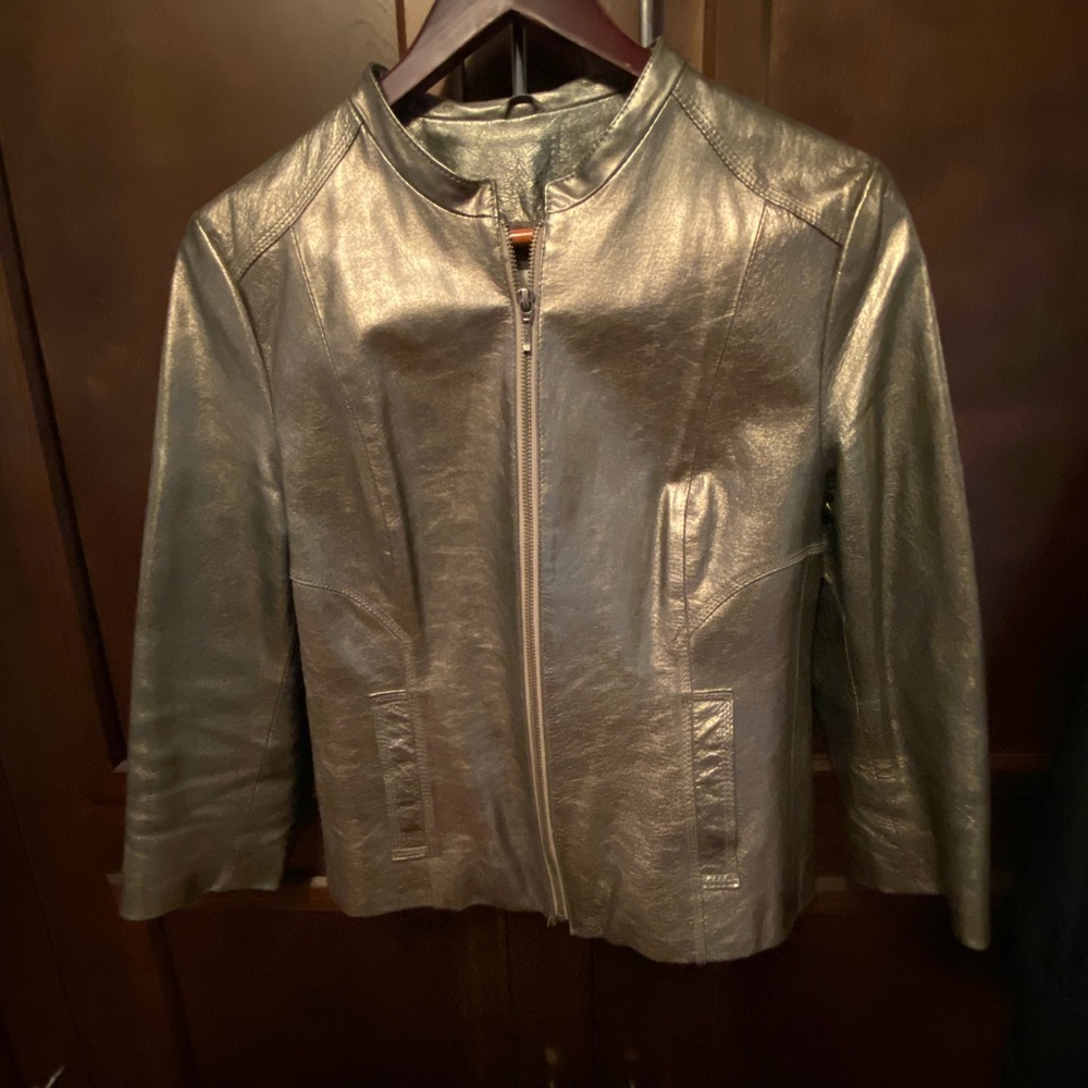 Leather jacket